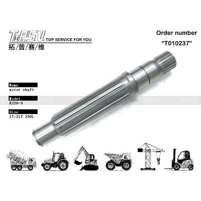 Good price 39Q6-41180 R220-9 खुदाई मशीनों के लिए सटीक हाइड्रोलिक यात्रा मोटर शाफ्ट ऑनलाइन