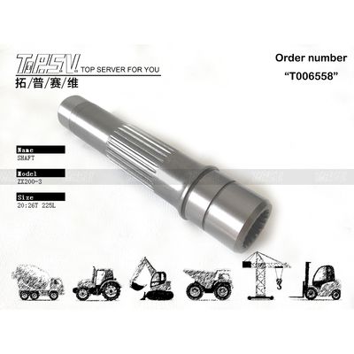 Good price भारी ड्यूटी हाइड्रोलिक ZX200-3 खुदाई यात्रा मोटर शाफ्ट 2049166 स्टॉक में ऑनलाइन