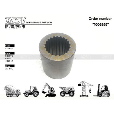 ब्लैक GM35VL एक्सकेवेटर स्लाइन हाइड्रोलिक पंप युग्मन XKAH-00022