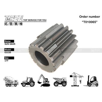 Good price प्रीमियम ब्लैक स्टील 165-5793 E315C उत्खनन यात्री 2 चरण Reducer सन गियर ऑनलाइन