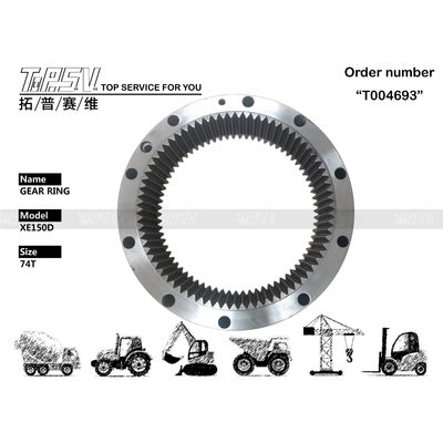 Good price SY135C XE150D उत्खनन स्विंग गियर रिंग बॉक्स भारी शुल्क मशीनरी के लिए उच्च स्थायित्व ऑनलाइन