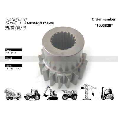 Good price SA7118-30490 आकार पर निर्भर करता है काला रंग EC210 उत्खननकर्ता स्विंग 1 स्टेज सन गियर विभिन्न उत्खनन मॉडल के लिए ऑनलाइन