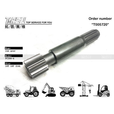 Good price 20Y-27-42510 Compatibility Compatible With Various PC200-6 Excavator Travel 1 Stage Sun Gear Models Excavator Sun Gear Depends On Size Used In Excavator Machinery ऑनलाइन