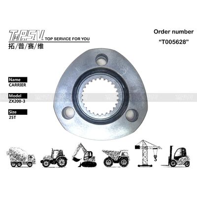 2050691 ब्लैक ZX200-3 एक्सकेवेटर यात्रा 1 चरण वाहक उपकरण आसान हैंडलिंग और रखरखाव के लिए पैकिंग प्रकार पर निर्भर करता है