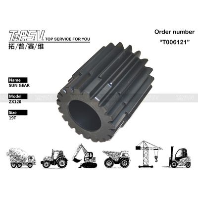 3085569 उच्च स्थायित्व ZX120 उत्खनन यात्री 2 चरण सूर्य गियर भारी भार और उच्च मांग के लिए डिज़ाइन किया गया