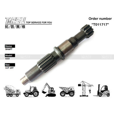 Good price U15 Excavator Transmission Travel Motor Shaft Steel Excavator Travel Motor Parts for Heavy-Duty Applications ऑनलाइन