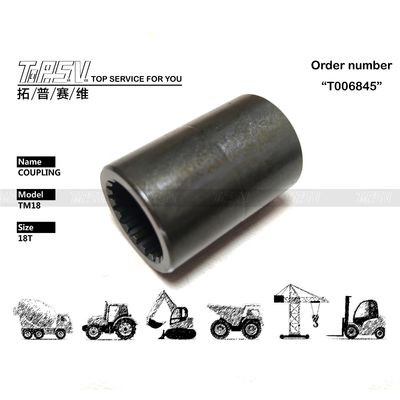 Good price XKAY-01767 High Resistance Other TM18 Excavator Travel Reducer Motor Coupling for Black Color and Wear And Tear Resistance in Excavator Machinery ऑनलाइन