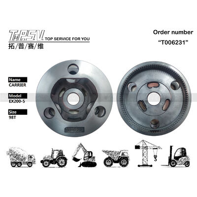 1019147 डील बैग ट्रांसपोर्ट पैकेजिंग EX200-5 एक्सकेवेटर यात्रा 3 स्टेज कैरियर हाइड्रोलिक मोटर ड्राइव द्वारा संचालित खुदाई मशीनरी में अनुकूलित