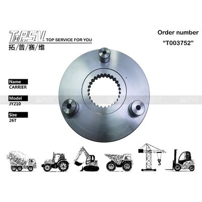 JY210 खुदाई स्विंग 1 स्टेज कैरियर स्विंग ड्राइव खुदाई स्पेयर पार्ट्स के लिए