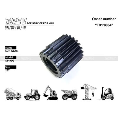 Good price 418-7161 E349D2 खुदाई स्विंग 2 स्टेज सन गियर पार्ट्स स्विंग ड्राइव खुदाई स्पेयर पार्ट्स के लिए ऑनलाइन