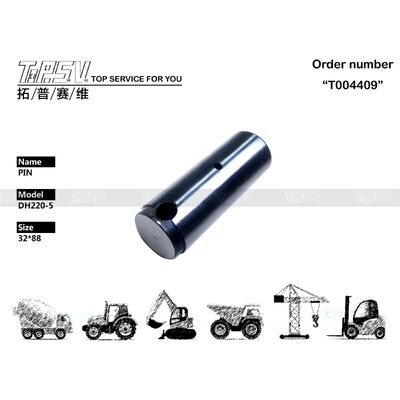 Good price उच्च टिकाऊपन DH220-5 खुदाई स्विंग 2 स्टेज गियर पिन ऑनलाइन
