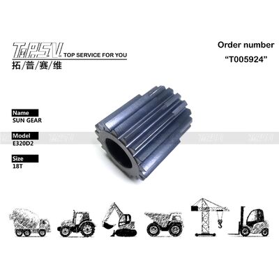 Good price 333-2990 E320D2 खुदाई यात्रा 2 चरण सन गियर पार्ट्स यात्रा ड्राइव खुदाई स्पेयर पार्ट्स के लिए ऑनलाइन