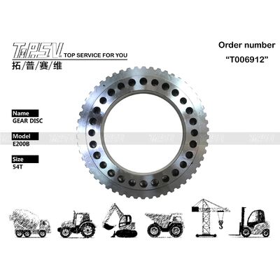 Good price 096-4318 E200B खुदाई यात्रा 3 स्टेज गियर डिस्क पार्ट्स यात्रा ड्राइव खुदाई स्पेयर पार्ट्स के लिए ऑनलाइन